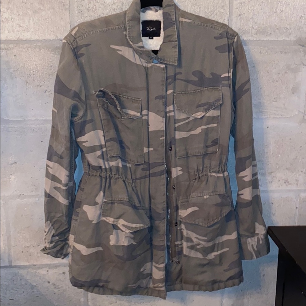 Rails camo jacket